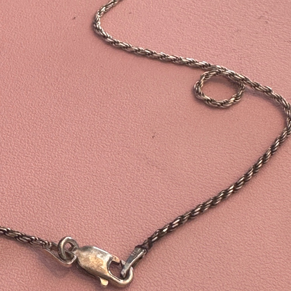 Skull necklace 925 cubic zirconia - Picture 7 of 10